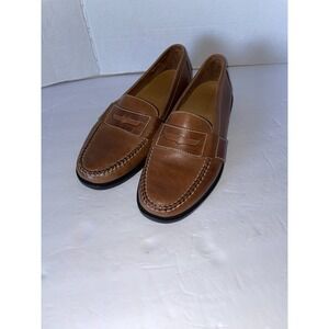 Cole Haan Douglas Country Shoes Men's Size 9 Brown Leather Penny Loafer   01462